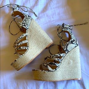 ASOS wedges: NEVER BEEN WORN